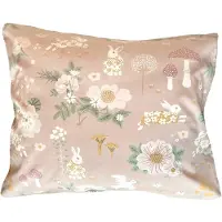 Majvillan Old Garden Pink Pillow Case 50X60Cm - Pink - 50X60CM