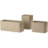 String säilytin, 3 kpl, beige