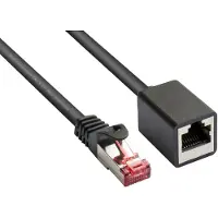 Alcasa electronik 8063VR-050S networking cable Black 5 m Cat6 S/FTP (S-STP) (8063VR-050S)