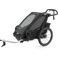 Thule Lastenkuljetusperäkärry Chariot Sport 1, Midnightblack