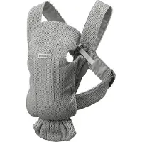 BabyBjörn Mini-kantoreppu - BABYBJORN - 3D Mesh - Harmaa - Ergonominen - Unisex - Alkaen 0 kuukautta
