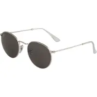Ray-Ban Round Metal - Grey - 50