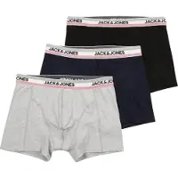 Jack & Jones Bokserishortsit tummansininen / vaaleanharmaa / monivärinen / musta