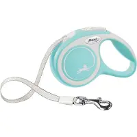 Flexi New Comfort Tape XS, 3 m / max. 12 kg, Vaaleansininen