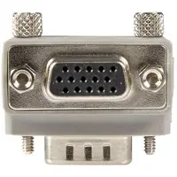 StarTech.com Right Angle VGA to VGA Cable Adapter Type 1 15 pin HD D-Sub (HD-15) Naaras 15 pin HD D-Sub (HD-15) Uros