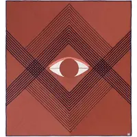 &tradition The Eye AP9 päiväpeitto, 240 x 260 cm, brown earth