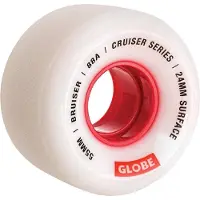Globe Bruiser 55mm Wheels valkoinen