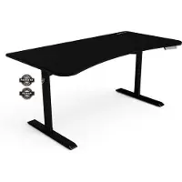 AROZZI Arena Moto moottoroitu sähkösäädettävä pelipöytä musta 1600 x 820 mm