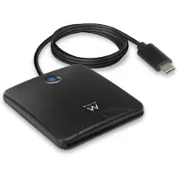 Ewent – Smart Card reader USB-C, black, Ewent EW1055 (FLAEWE009)