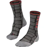 Falke BC6 Cobblestone Pyöräilysukat, musta/harmaa 2022 EU 46-48 Pyöräilysukat