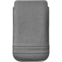 Samsonite Kännykkälaukku Classic Nahka XL Harmaa