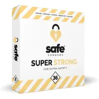Safe Super Strong - extra vahva kondomi (36 kpl)
