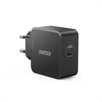 Choetech USB-C Power Delivery Seinälaturi - 30W - Musta