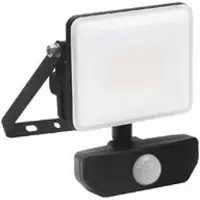 Malmbergs Ignis LED valonheitin 10W 4000K IP65 musta/harmaa liiketunnistimella