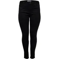 ONLY Carmakoma Farkut 'Augusta' musta denim