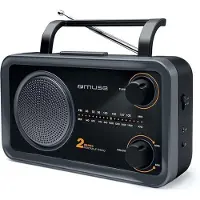 Muse Kannettava radio - - M06DS - 2 bändiä - Bluetooth - Akkutyyppi C