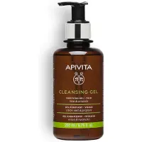 Apivita Cleansing Gel for Oily Skin puhdistusgeeli rasvoittuvalle ja sekaiholle 200 ml