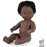 Miniland Afrikkalainen Down-syndrooma Vauvanukke 38 Cm