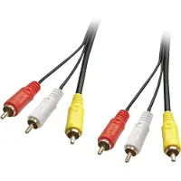Lindy – Audio Video Cable 3X Phono 1M (35690)