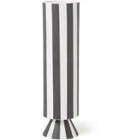 Oyoy - Toppu Maljakko 31 cm White/Black