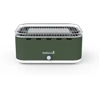Barbecook savuton hiiligrilli / pöytägrilli Carlo kantolaukulla, keltainen, 43,5 x 33,5 x 20,5 cm, 2235925000