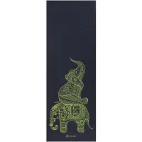 Gaiam Joogamatto 6 mm Musta Keltainen