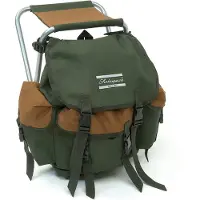 Shakespeare Folding Stool With Back Pack Tuoli