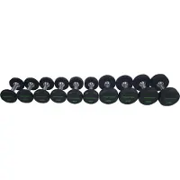 Tunturi Käsipainot PU Pro käsipainosetti 2-12kg (10prs, 132kg)
