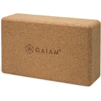 Gaiam Cork Brick - Beige - ONE SIZE