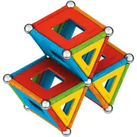 Geomag Supercolor Panels Recycled 78 Pcs - Multi/patterned - ONE SIZE