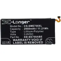 123accu Samsung Galaxy E7 Galaxy E7 Duo Galaxy E7 Duos 4G akku 2950 mAh
