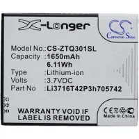 Cameron Sino ZTE Q301C Q301T Q30C akku 1650 mAh