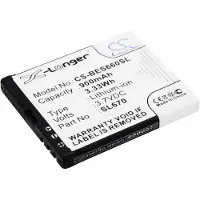 Cameron Sino Beafon SL652A SL652AF SL660 akku 900mAh