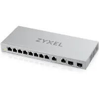 Zyxel XGS1210-12, 12-porttinen web-hallittava kytkin, harmaa