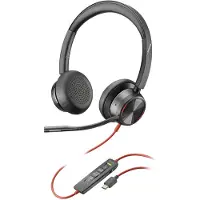 Poly Blackwire 8225 -kuulokemikrofoni, musta