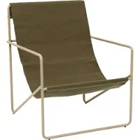 Ferm Living Desert lepotuoli, cashmere - oliivi