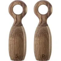 Bloomingville suola- ja pippurimylly puuta 21 cm