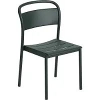 Muuto Linear Steel Ruokailutuoli Dark Green