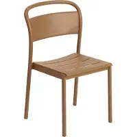 Muuto Linear Steel tuoli, poltettu oranssi