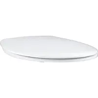 GROHE Bau Ceramic toiletseat with quick-release, white