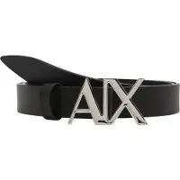 Armani Exchange for woman. 941125CC71900020 Black leather belt (65cm), Casual, Classic