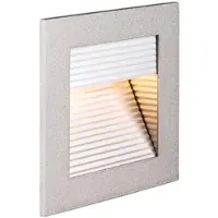 SLV Frame Curve -LED-uppovalaisin, hopea