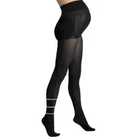 Cache Coeur Maternity Tight 70D Activ'soft - Black - XL Regular