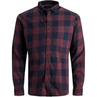 Jack & Jones Gingham Plus Size Pitkähihainen Kauluspaita