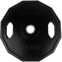Tunturi Rubber 25kg Olympialevy