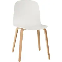 Muuto Visu tuoli, puujalat, tammi - valkoinen
