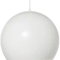 Frandsen Riippuvalaisin , Ball, himmennettävä, Valkoinen, Olohuone, Metalli, Design