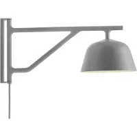 Muuto Ambit seinälamppu harmaa