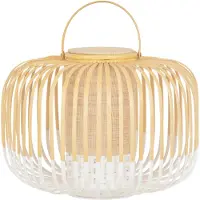Forestier Ulkovalaisin , Take A Way S, himmennettävä, Valkoinen, Terassi, Bambu, Design