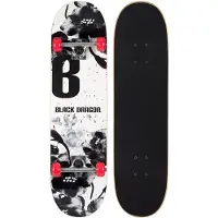 Nijdam Black Dragon Skateboard - Street Nativism 78 cm (26846)